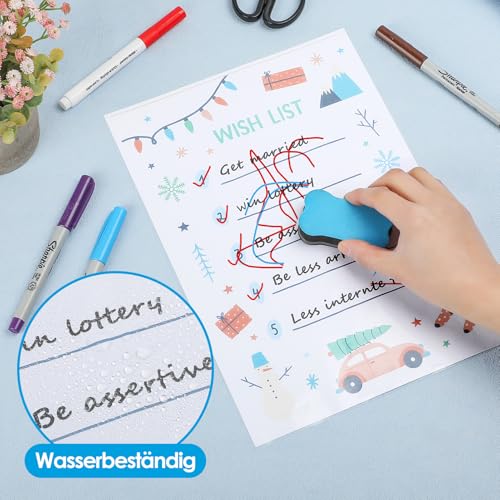 KTRIO Laminierfolien A4, Selbstklebende Laminierfolie, Kaltlaminierfolie, Laminieren ohne Gerät, 25 Stück Transparent Kaltlaminierfolie für Bastelarbeiten, Fotos, Speisekarten usw, 220 mm x 310 mm