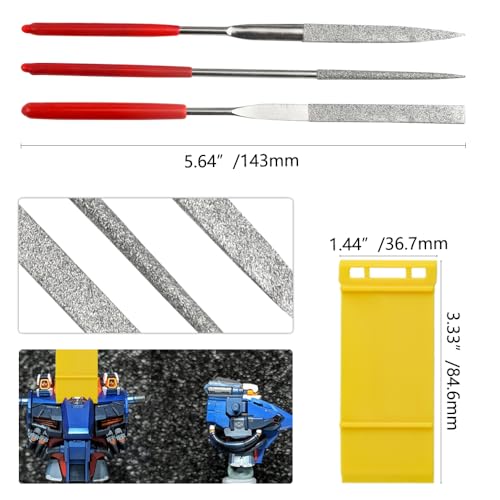 image for BXQINLENX Professional 15 PCS Gundam Model Tools Kit Modeler Basic Too