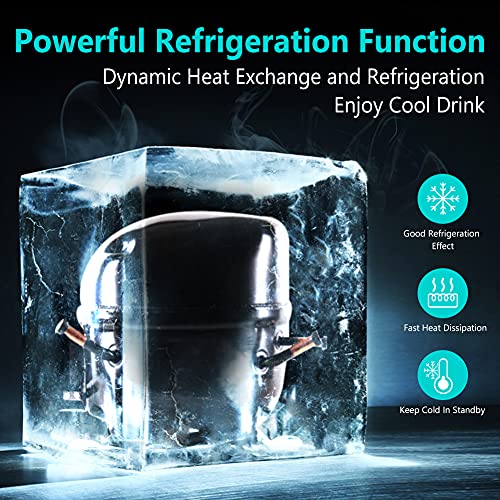Sparkling Water Maker Soda Machine with 3 Modes and Drip Tray, 3-in-1 Homemade Ice Carbonated Water Machine，Seltzer Water Maker for home and Commercial Coffee shop，Hotel,Bar, Home Use - Thumbnail 4