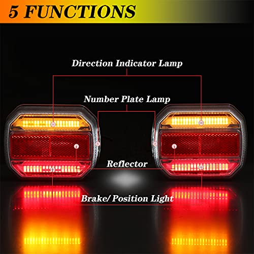 Hawkeye Kit luci Posteriori a LED per Rimorchio, 2...