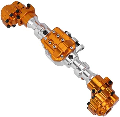 Miniatura 6 de Dilwe Carcasa de eje RC, kit de carcasa de eje delantero y trasero RC compatible con accesorios de coche modelo TruckModel