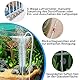 Annickee 66PCS Air Luftpumpe Zubehör, Aquarium Zubehör inkl. 5-Wege Luftverteiler, 10M Silikonschlauch, Luftstein, Rückschlagventilen, Regelbare Ventile, Saugnäpfen, I/T/L Form Anschlüssen
