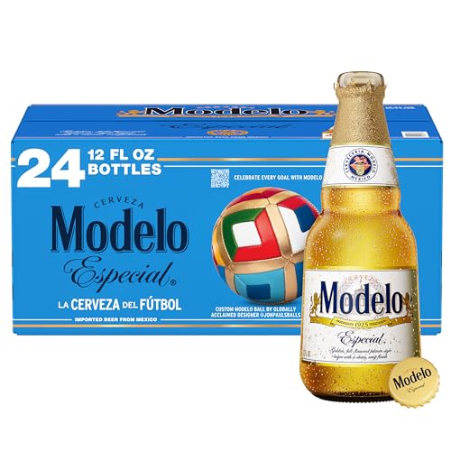 Modelo Especial Import Beer, 24 pk, 12 fl. oz. Bottles, 4.4% ABV