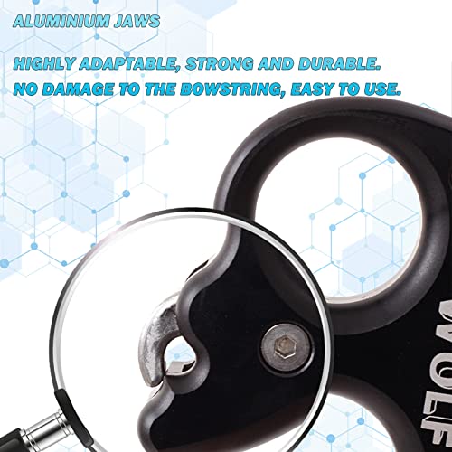 Zshjgjr Bow Release For Compound Bow - Finger Thumb Bow Release, Bow Trigger Release Alloy, Hunting Target Practice Accessories #TOP4