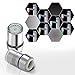 Anself 7 Colors Changing Glow LED Light Water Stream Faucet Tap For Bathroom Kitchen