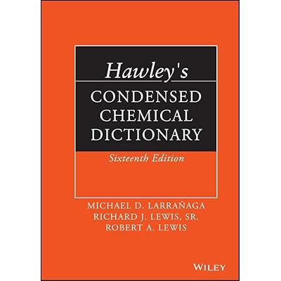 Hawley's Condensed Chemical Dictionary