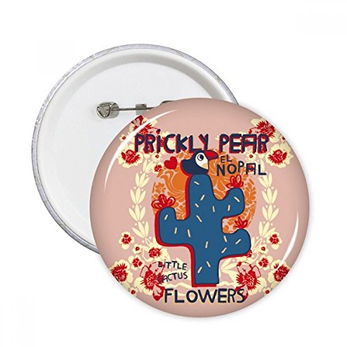 Badge bouton cactus plantes succulentes petite idée cadeau décoration vêtement