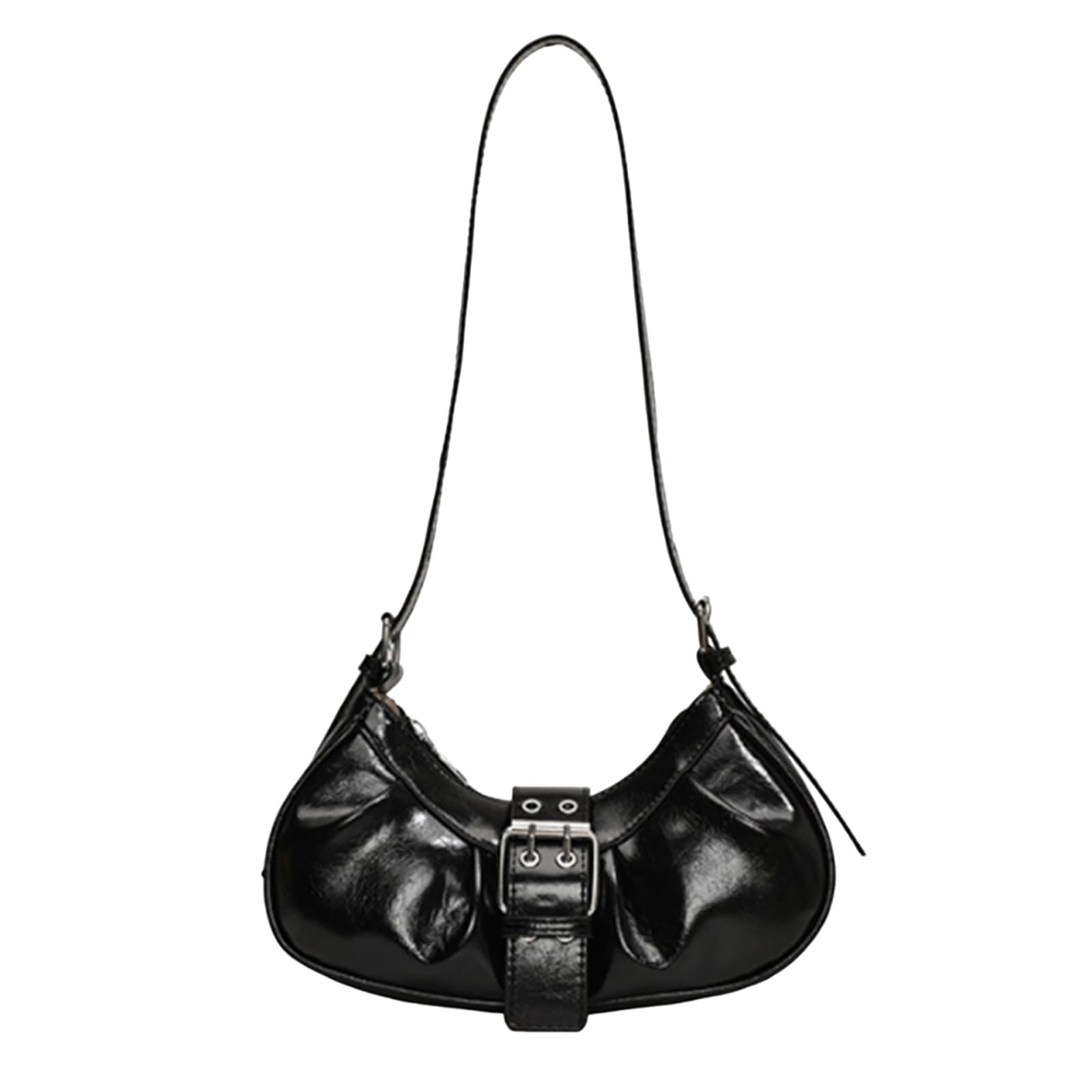 Amazon | [Lamerry] ハーフムーンバッグ ホーボーバッグ