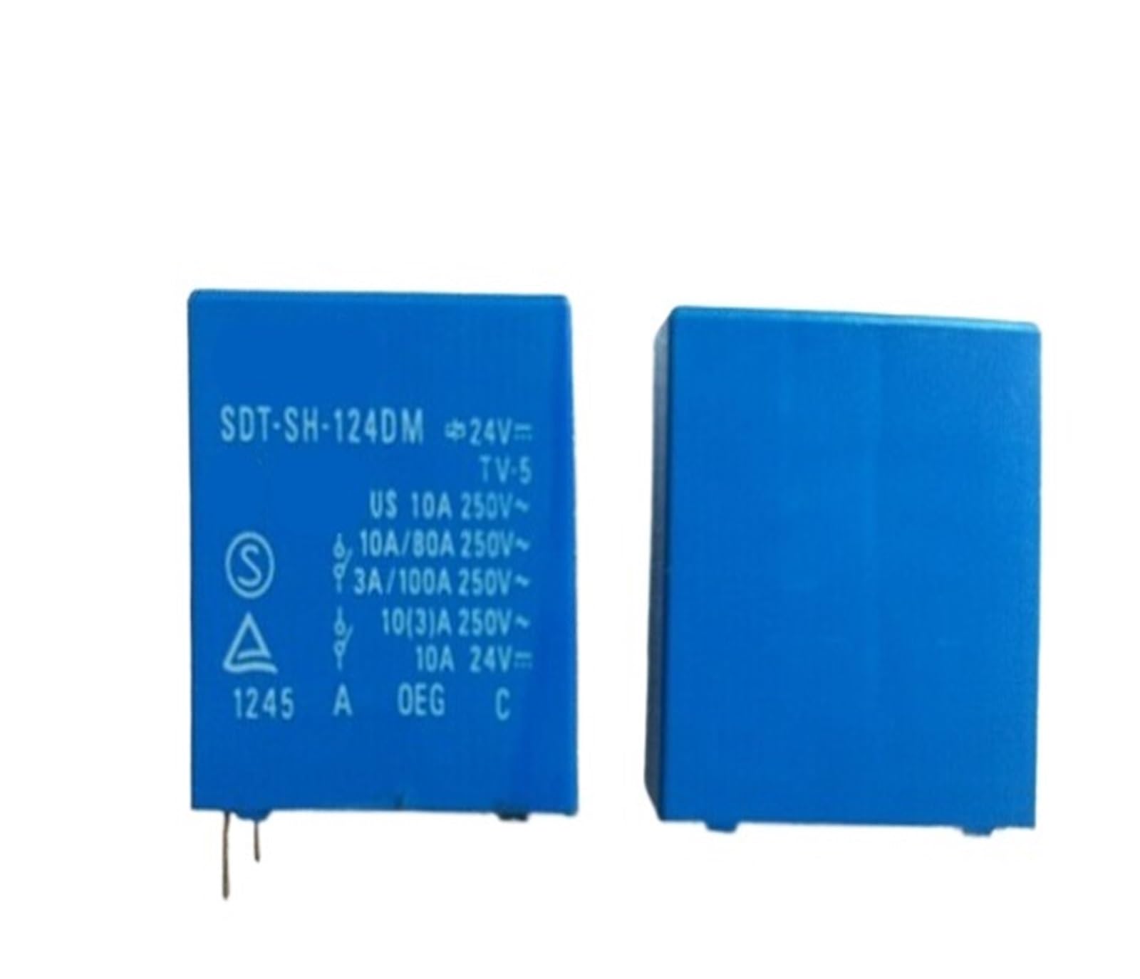 OSHZIKJII Relay SDT-SH-124DM 24V SDT-SH-124DM-24V 124DM 24VDC DC24V 10A OEG DIP4