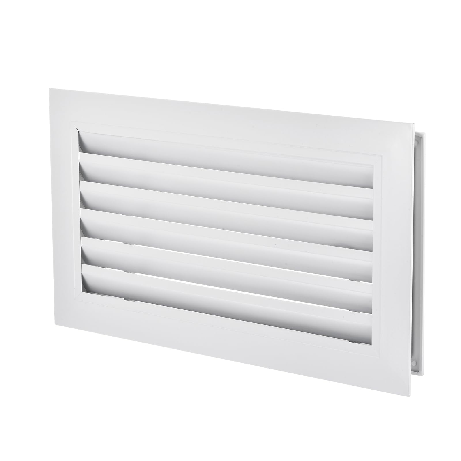 Alliage d'aluminium anodisé pour cette couverture de grille d'aération blanche PATIKIL 2Pcs