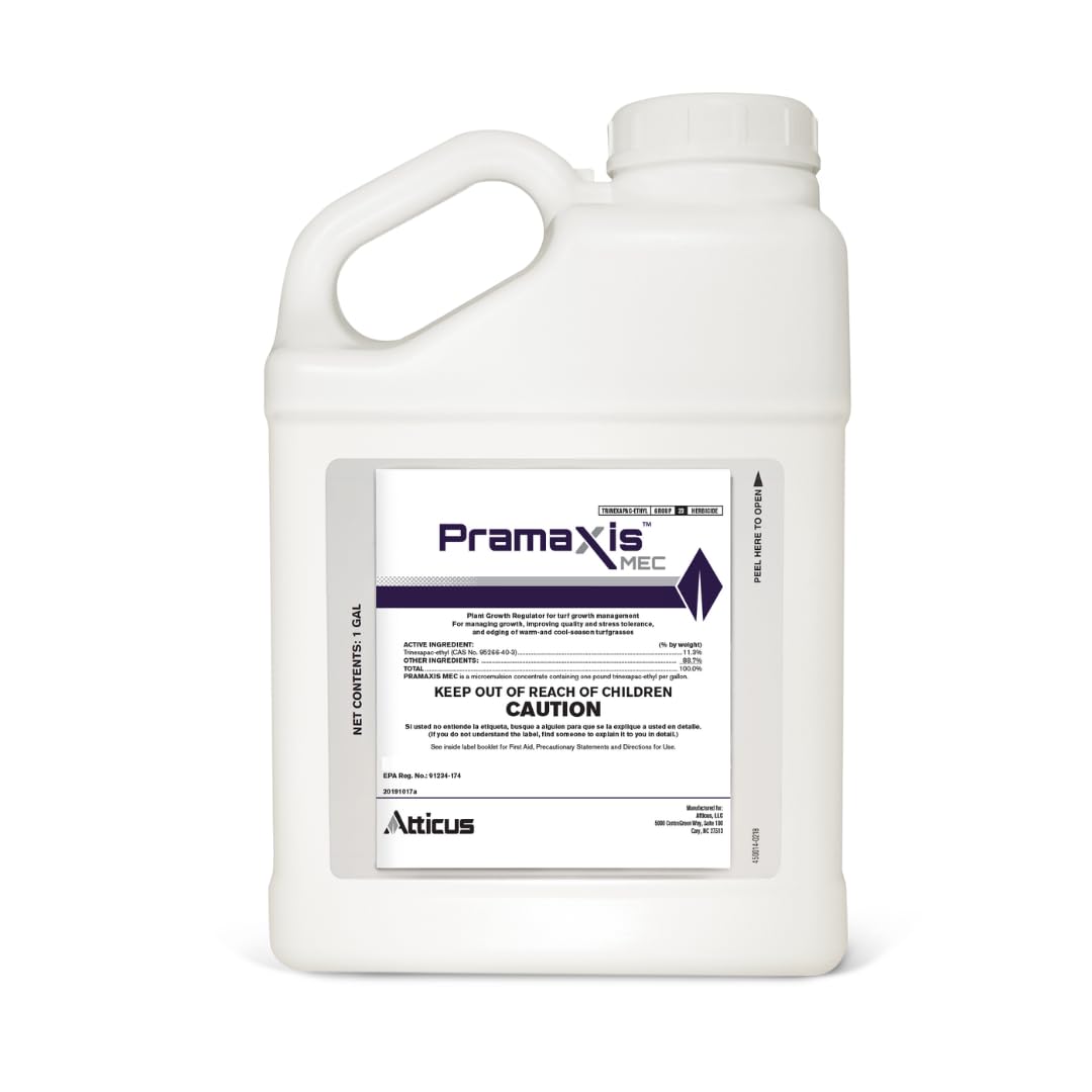 Atticus Pramaxis MEC Plant Growth Regulator (1 Gal) - Growth Control of Turfgrasses - Trinexapac-Ethyl 11.3%