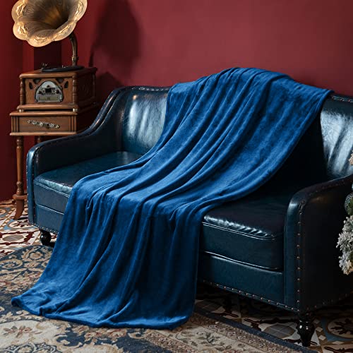 Mycraft Queen Size Fleece Throw Blanket For Couch 90"×90" Lightweight Super Soft Cozy Microfiber Flannel Blanket For Sofa, Bed,Chair #TOP30