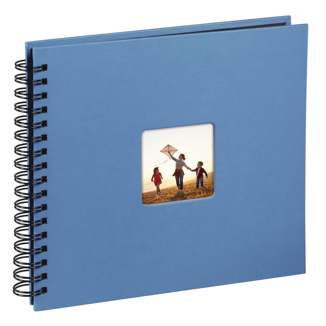 HAMA Álbum de fotos 50 páginas 28x24cm para pegar y escribir Azul