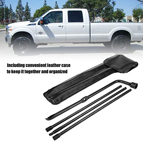 Image of HURRISE Tire Change Kit, Spare Tire Tool Kit,Spare Tire Tool Kit,Tire Changing Kit, Spare Tire Jack Handle Wheel Lug Nut Wrench, Release Repair Replacement For 350 450 550 2008 2016