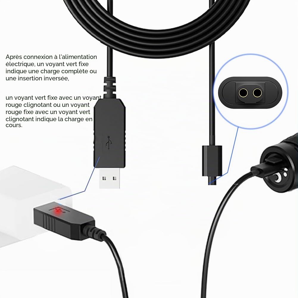 Di2 Câble de charge USB 11 vitesses pour Shimano 8070
