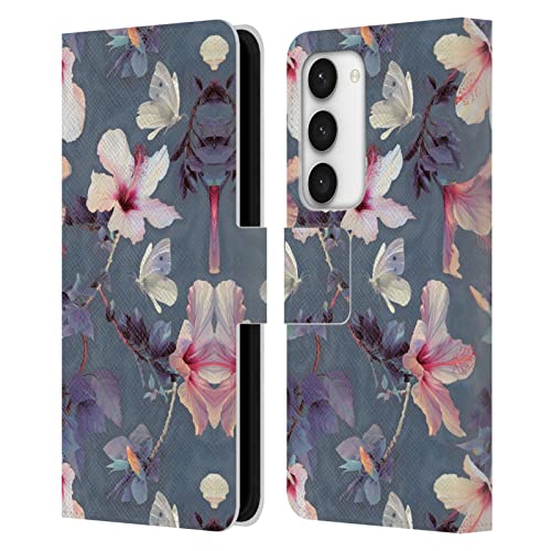 Étui pour Samsung S23 floral idéal pour sorties et voyages