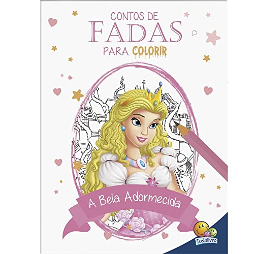 Contos de fadas para colorir – A bela adormecida: