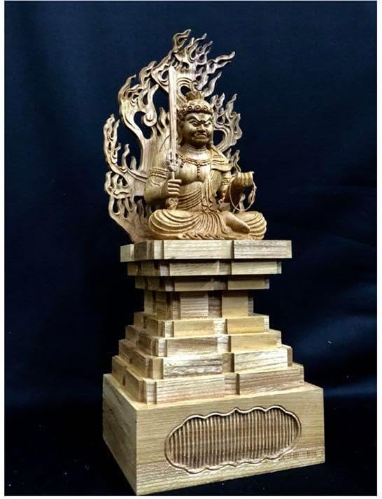 仏具・神具 高37cm 本ケヤキ材を使用 最高級 井波彫刻 極上彫