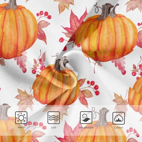 Joisal Watercolor Pumpkins Girls Underwear Toddlers 2t Cotton Girl Panties Cute Fun Underpants Briefs3