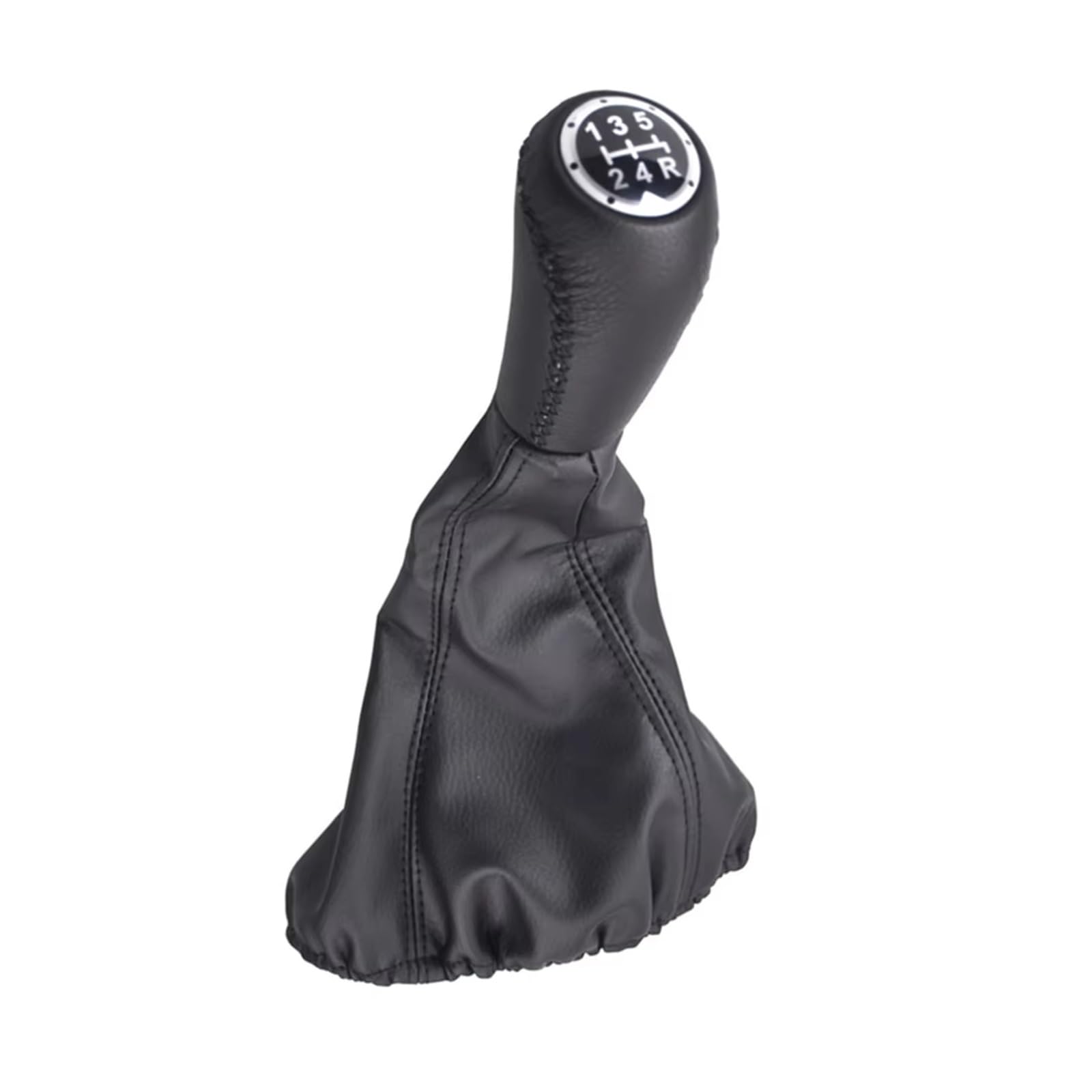 GHQFROP Transmission Gear Shift Knob for Fiat for Punto MK2 188 Manual Transmission 5 Speed Gear Shift Knob Lever Shifter Stick Gaitor Boot Car Gear Stick Knob
