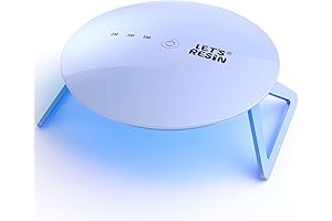 LET'S RESIN UV Light Pro: Upgraded UV Curing Lamp for Resin Crafts