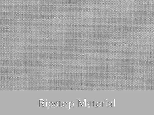 Covermates Fountain Cover - Heavy-Duty Polyester, Weather Resistant, Drawcord Hem, Outdoor Living Covers-Ripstop Grey #TOP6