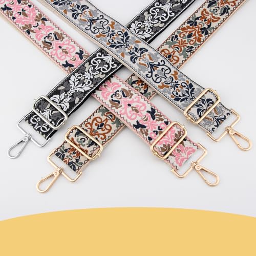 Image of Purse Straps Replacement Crossbody Wide Bag Strap for Purses Adjustable Shoulder Straps for Women Bags