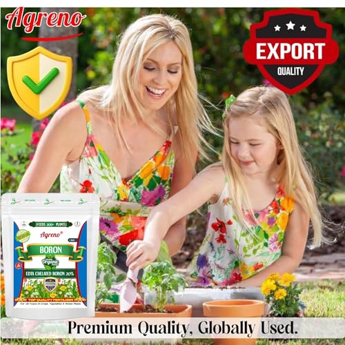 Image of Chelated Boron - 20% EDTA, Powerful Essential Organic Fertilizer for Fast Growth of All Plants. (1 kg)