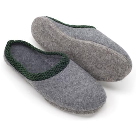 Felt slippers felt sole 43/44 EU / 9.5 UK Cover