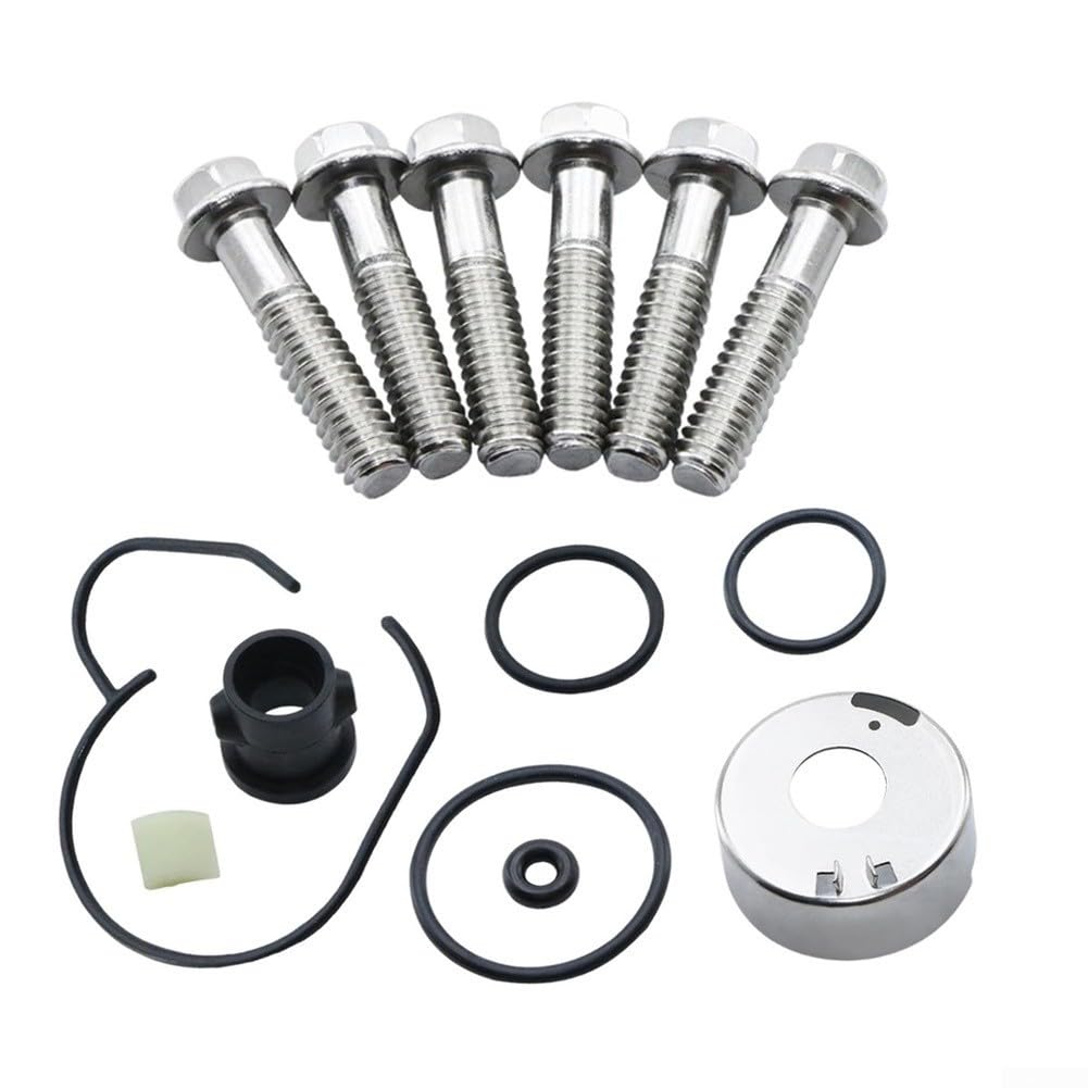 Kit Girante Pompa Acqua con Alloggiamento Johnson 393630 | Compatibile Johnson 20-35HP, include alloggiamento, girante per neoprene, per facile installazione fai-da-te