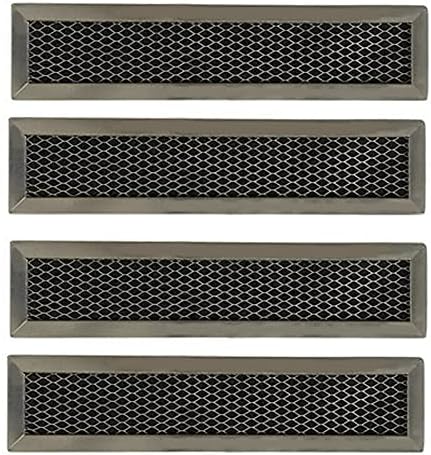 Miniatura 3 de HASMX Filtro de microondas de carbono de repuesto para GE WB02X11550, WB02X28929, JX81L, 2973524, AP5788200, PS8746150, filtro de carbón de