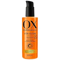 OX Mari Maria Vita Glow Defrizante para Cabelo, 200ml, Vegano, com Blend Vitamínico