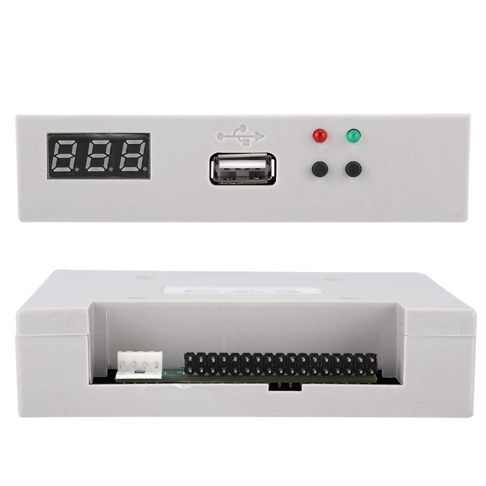 ciciglow Diskettenlaufwerk Emulator, FDD-UDD U144K 1,44 MB USB SSD Diskettenlaufwerk Emulator für Computer Daten Werkzeugmaschinen Bearbeitungszentren