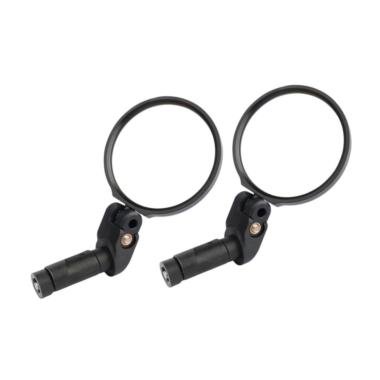 BESTonZON 2 Ensembles Rétroviseur De Vélo Réglable Rotatif Pour Guidon De Accessoire Pour Vélos De Montagne Électriques 2 Pièces * 2