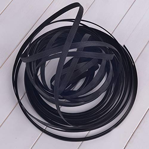 GUGULUZA 50 Yards Polyester Boning for Sewing Wedding Dress Corset Nursing Cap Making 6/8/12/15 mm (Black - 12mm) - Image 3