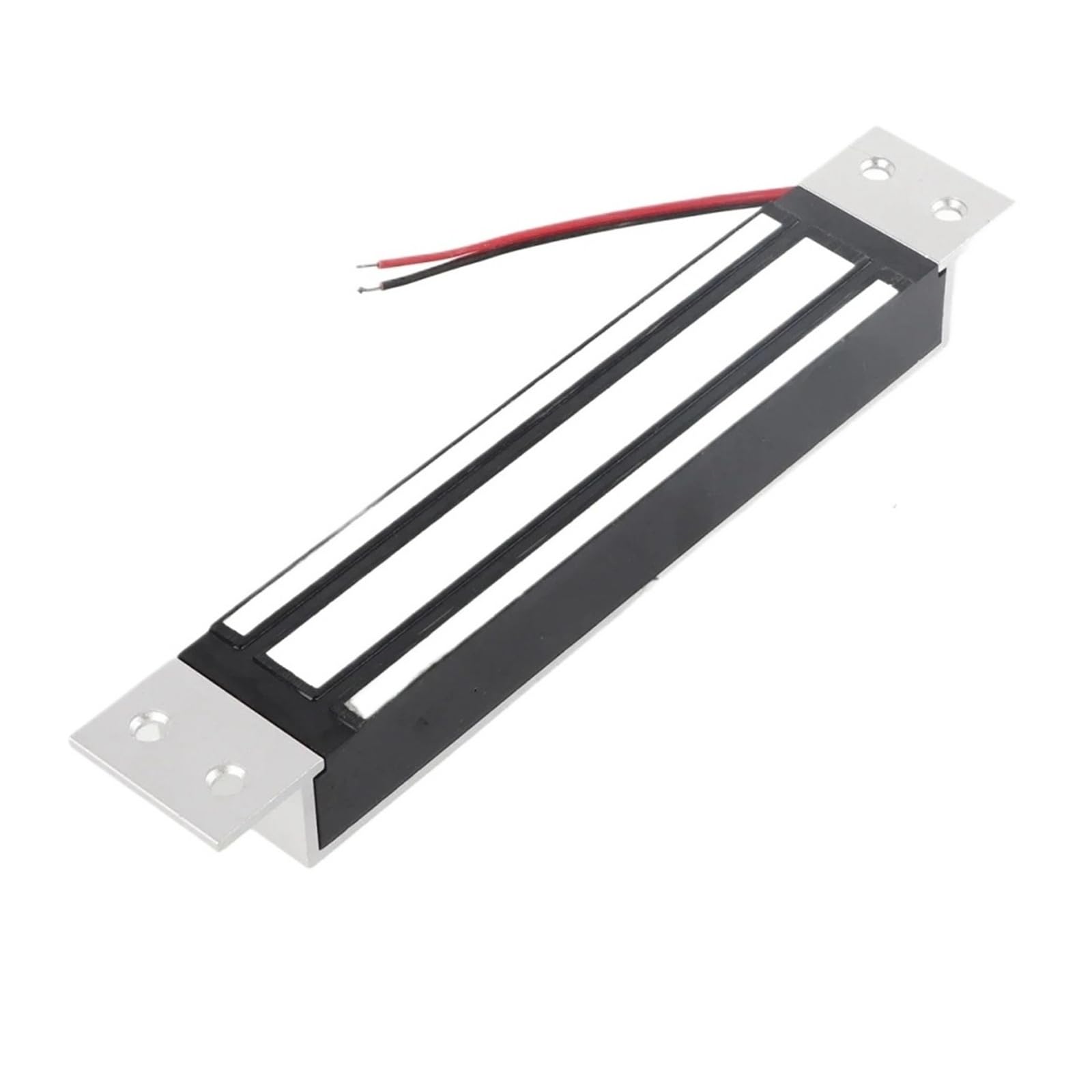 Powsi 12V Dc 280Kg/600Lbs Electric Magnetic Lock Holding Force Electromagnet Lock Secure Holding Force Lock Electromagnet Lock