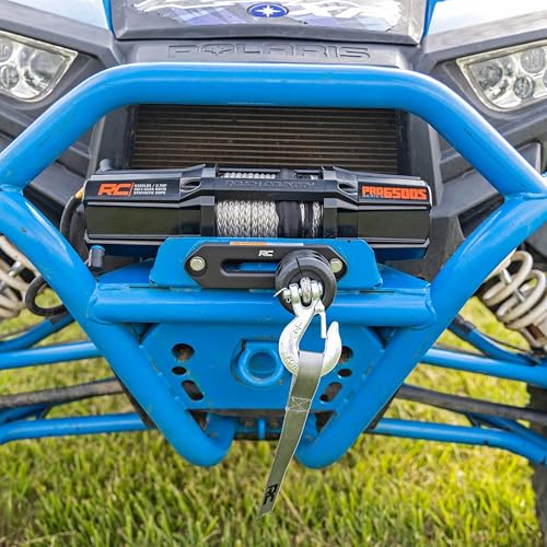 Winch eléctrico Rough Country 6,500 LB para UTV/ATV miniatura 7