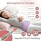 Comfytemp Große Wärmegürtel Periode mit 5000mAh Akku für Perioden Bauch und Rücken, 16x150cm Kabellos Heizgürtel Menstruations Bauchwärmer Rückenwärmer Heizkissen mit Abschaltautomatik mit USB