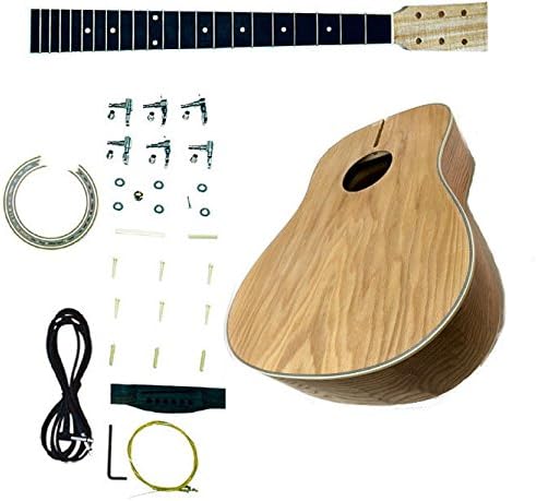 DIY ACOUSTIC GUITAR BUILDER PROJECT LUTHIER KIT - DREADNOUGHT, AA, CUTOUT
