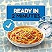 Better Than Pasta Organic Shirataki Spaghetti – USDA Organic, Zero Net Carbs, Keto & Diabetic Friendly, Gluten-Free, Low-Calorie, Plant-Based, Non-GMO, No Odor, Ready-to-Eat Konjac Noodles – 14oz (Pack of 6)