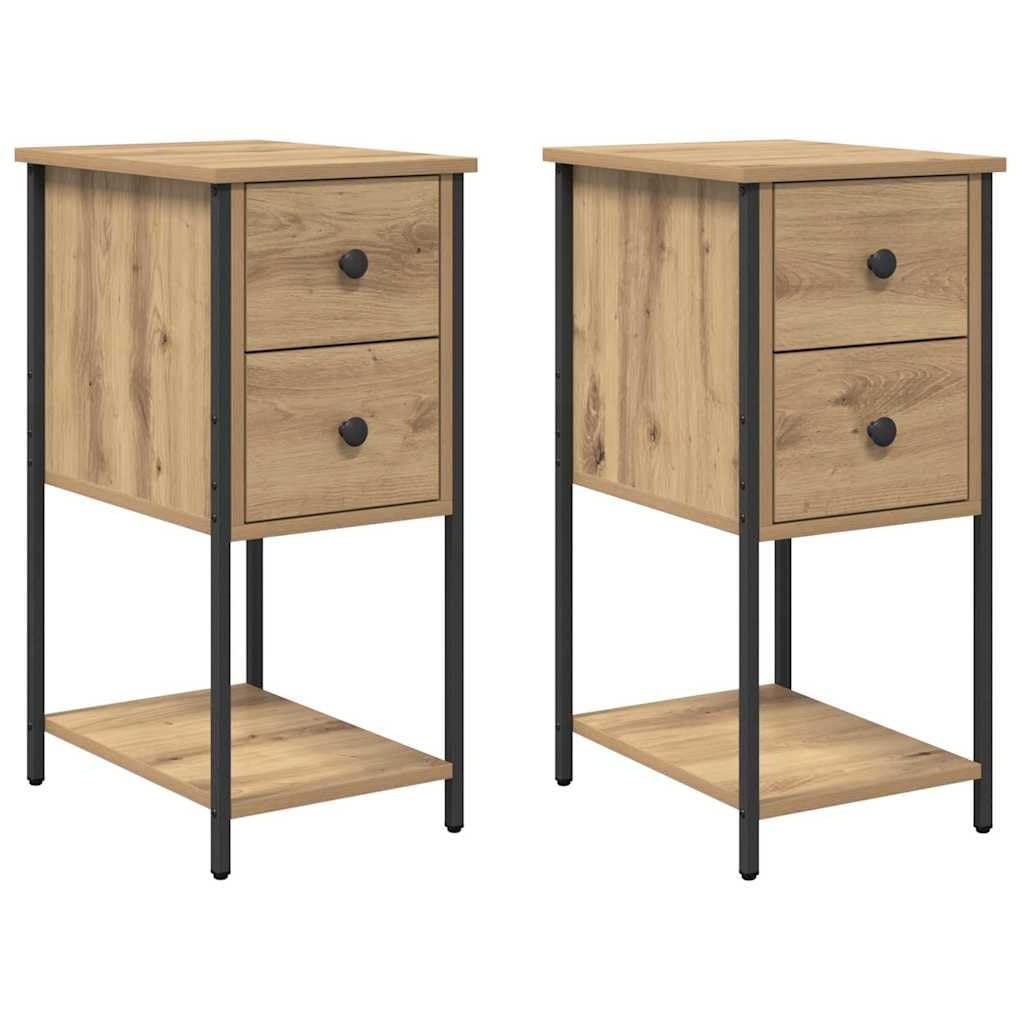 Table de nuit moderne chêne de style scandinave pour illuminer votre chambre