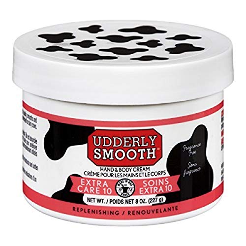 Udderly Smooth Extra Care Cream with 10% Urea, Unscented, 8 Ounce by Udderly Smooth