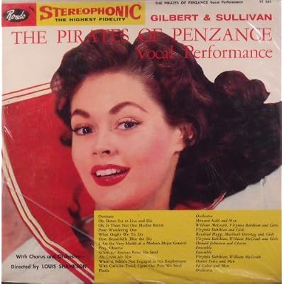The Pirates of Penzance Vocal Performance - Vinyl LP Record Album