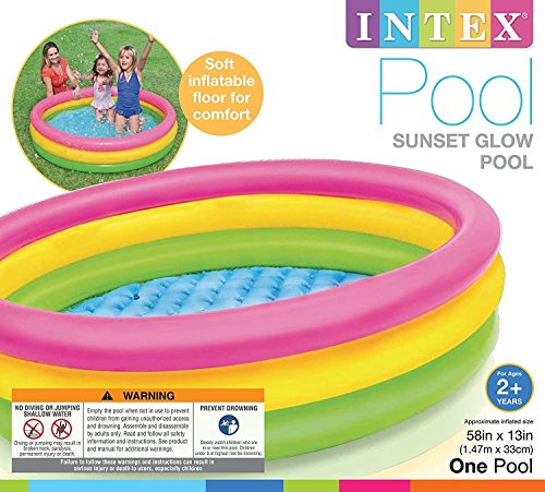 Image of Intex Plastic Water Tub (Multicolour, 5 Ft)