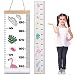 Baby Growth Chart,Canvas Height Measurement Ruler,Hanging Ruler Wall Decor Ruler for Kids Wall Decor Baby Nursery Decoration,Great Baby Shower Christmas Gift 79" x 7.9"