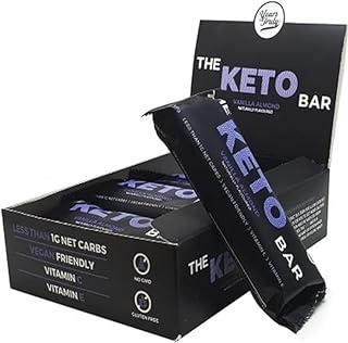 Yours Truly Vanilla Almond The Keto Bars 10 x 40 g