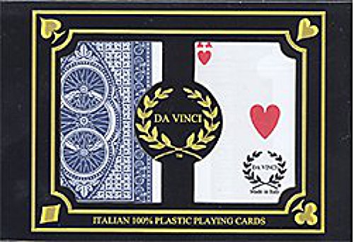 Barajas de Plástico 100% Italianas Da Vinci 2 Mazos miniatura 2