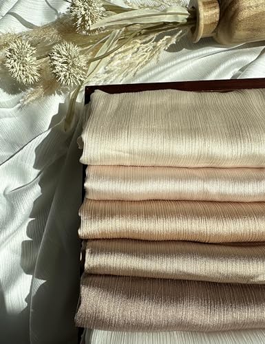 Satin Crepe Hijab Scarf for Women4