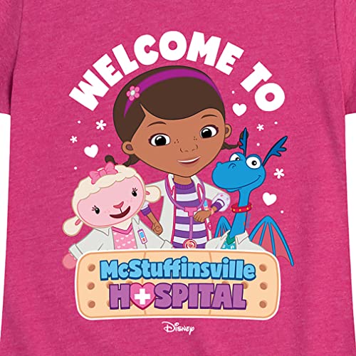 Disney - Doc McStuffins - McStuffinsville Hospital - Toddler and Youth Girls Short Sleeve Graphic T-Shirt3