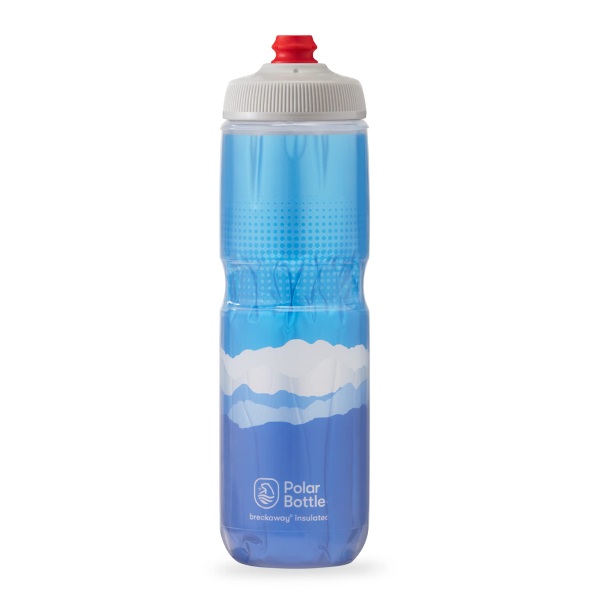 Polar Bottle Breakaway Insulated by HydraPak (20oz & 24oz) - BPA Free, Cycling & Sports Squeeze Water Bottle